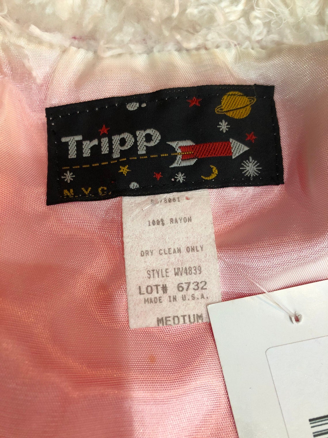 Vintage 90s Tripp NYC Set - Hot Pink Fuchsia Velvet/ Velveteen